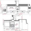SCHINDMACHINES MIDDLE BRO 3520CAM 5 AXIS CNC SLAB CUTTING & MILLING MACHINE