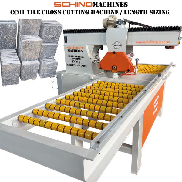 SCHIND CC01 Marble and Granite Cross Cutting Machine SCHIND CC01 Marble and Granite Cross Cutting Machine