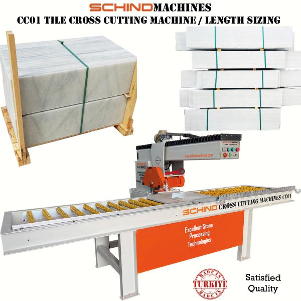 SCHIND CC01 Marble and Granite Cross Cutting Machine SCHIND CC01 Marble and Granite Cross Cutting Machine