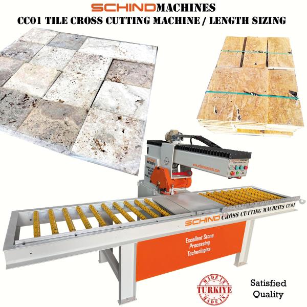 SCHIND CC01 Marble and Granite Cross Cutting Machine SCHIND CC01 Marble and Granite Cross Cutting Machine
