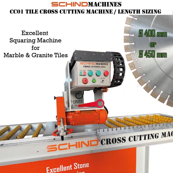 SCHIND CC01 Marble and Granite Cross Cutting Machine SCHIND CC01 Marble and Granite Cross Cutting Machine