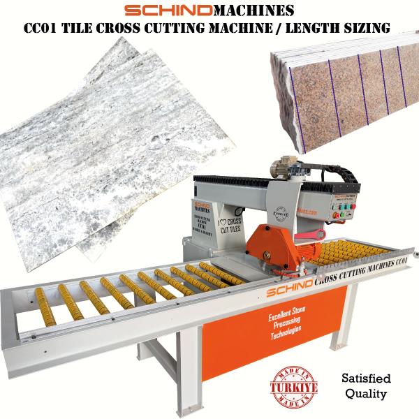 SCHIND CC01 Marble and Granite Cross Cutting Machine SCHIND CC01 Marble and Granite Cross Cutting Machine