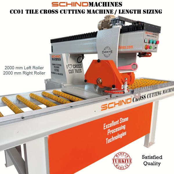SCHIND CC01 Marble and Granite Cross Cutting Machine SCHIND CC01 Marble and Granite Cross Cutting Machine