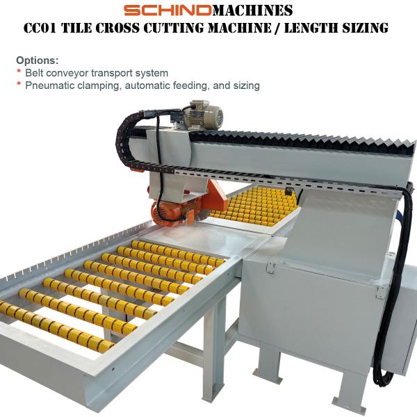 SCHIND CC01 Marble and Granite Cross Cutting Machine SCHIND CC01 Marble and Granite Cross Cutting Machine