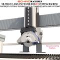 آلة قطع نفاثة مائية SWJT3520 ذات 5 محاور CNC