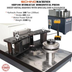 آلة الضغط الأفقية الهيدروليكية SHP100