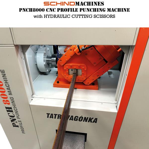 SCHINDMACHINES PNCH8000 CNC PROFİL DELME ve KESME MAKİNESİ